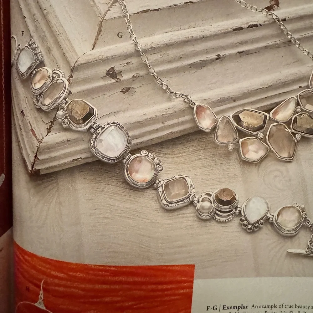 Silpada Exemplar Silver Bracelet with Multi-Colored Stones - Picture 3 of 6